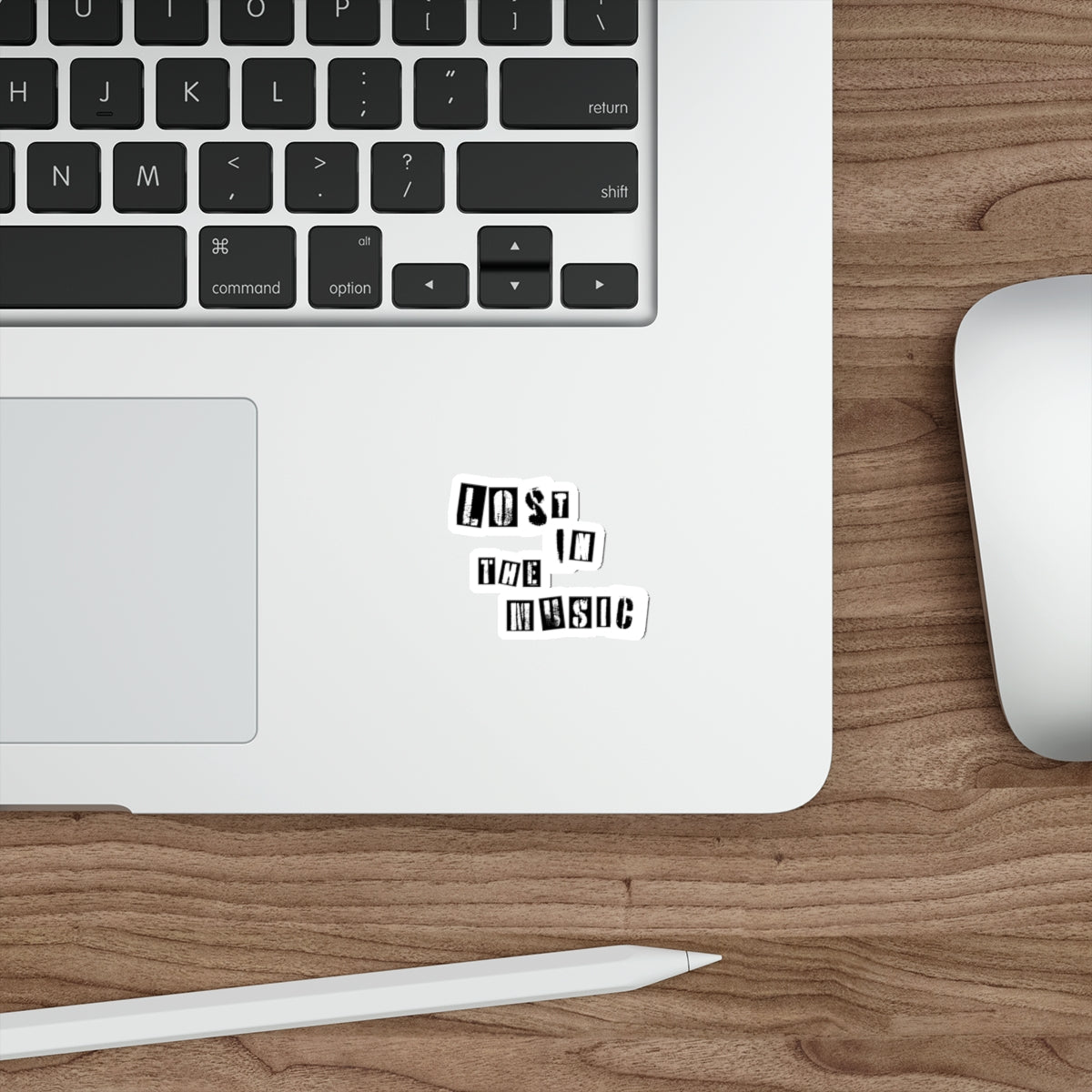 Lost in the music stickers