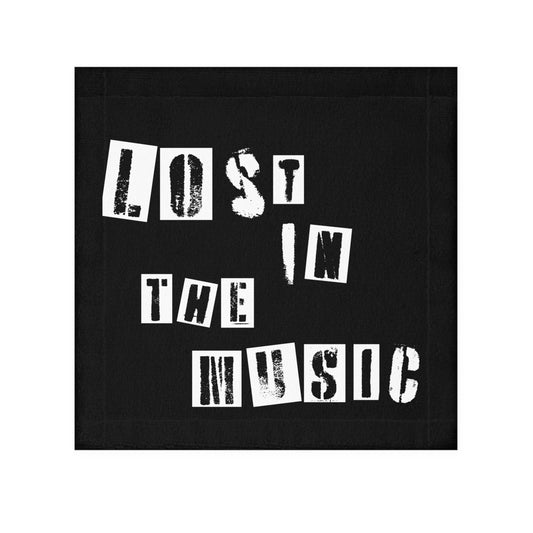 Lost in the music Face Towel | Ideal for musicians | weightlifting